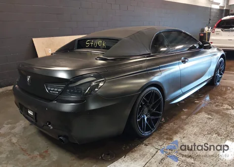 2014 BMW 640I xDrive из США, поврежденный, VIN WBAYP5C53EDZ27896